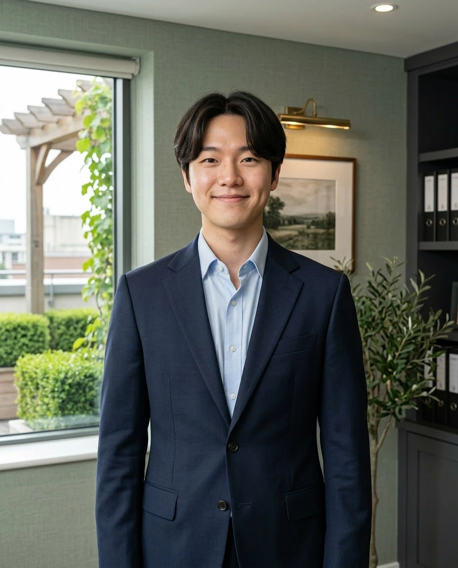 AI-generated example photo in the "Insurance Agent" style
