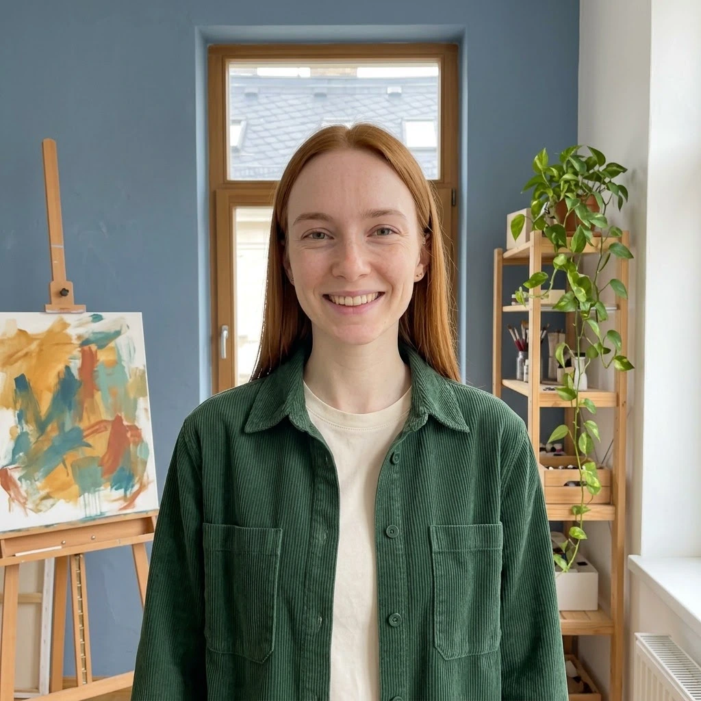 AI-generated example photo in the "Artistic Soul" style