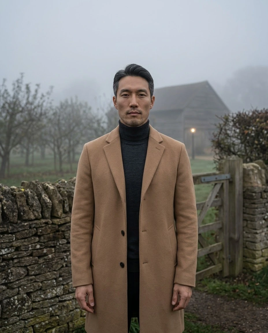 AI-generated example photo in the "Foggy Morning" style