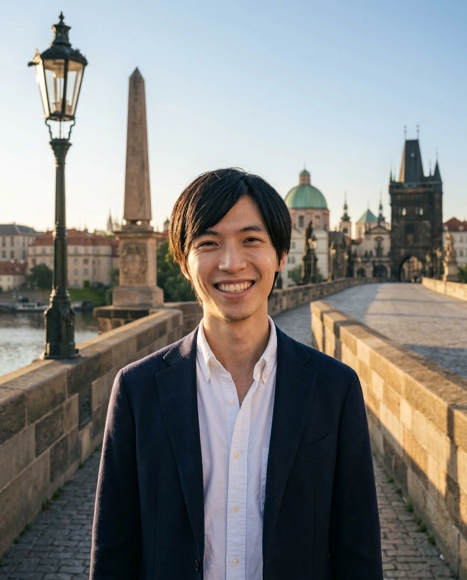 AI-generated example photo in the "City Bridge Explorer" style