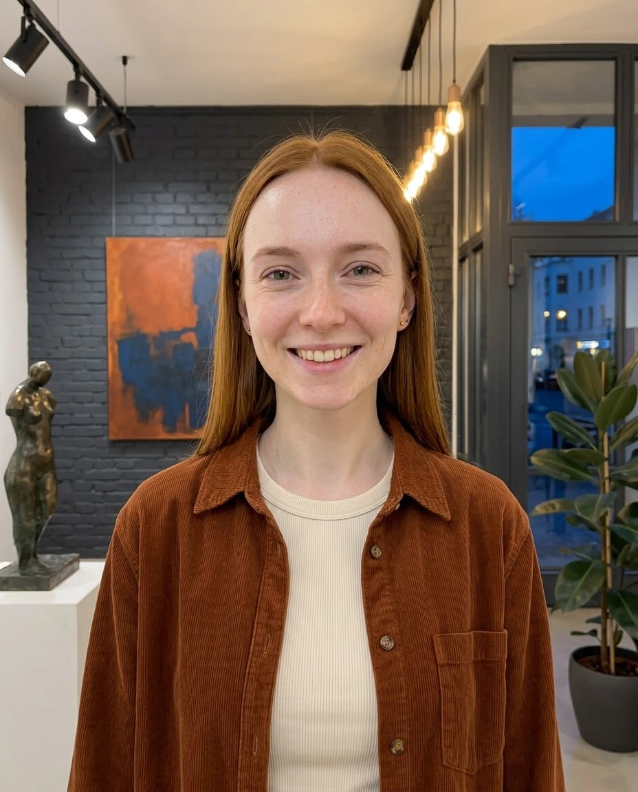 AI-generated example photo in the "The Social Proof Shot" style