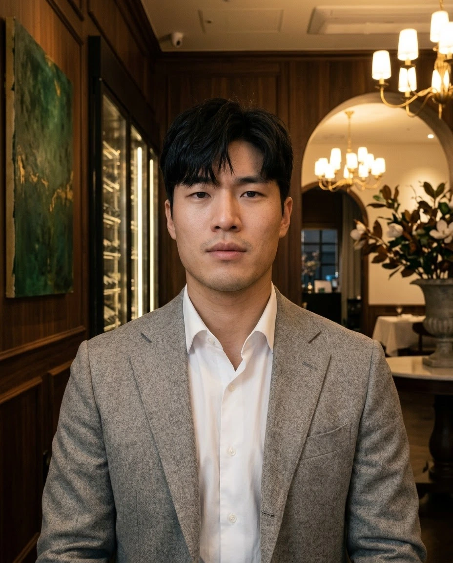 AI-generated example photo in the "Fine Dining" style
