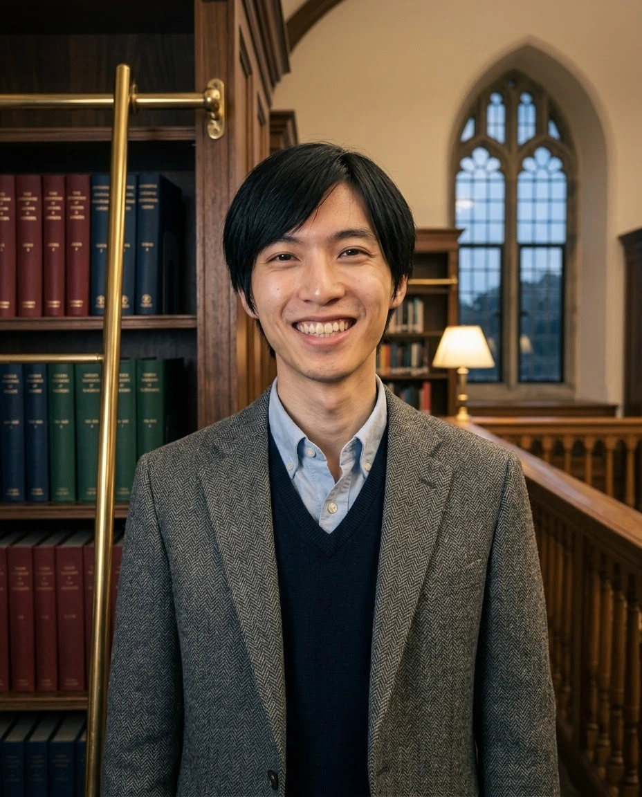 AI-generated example photo in the "Academic / Professor" style