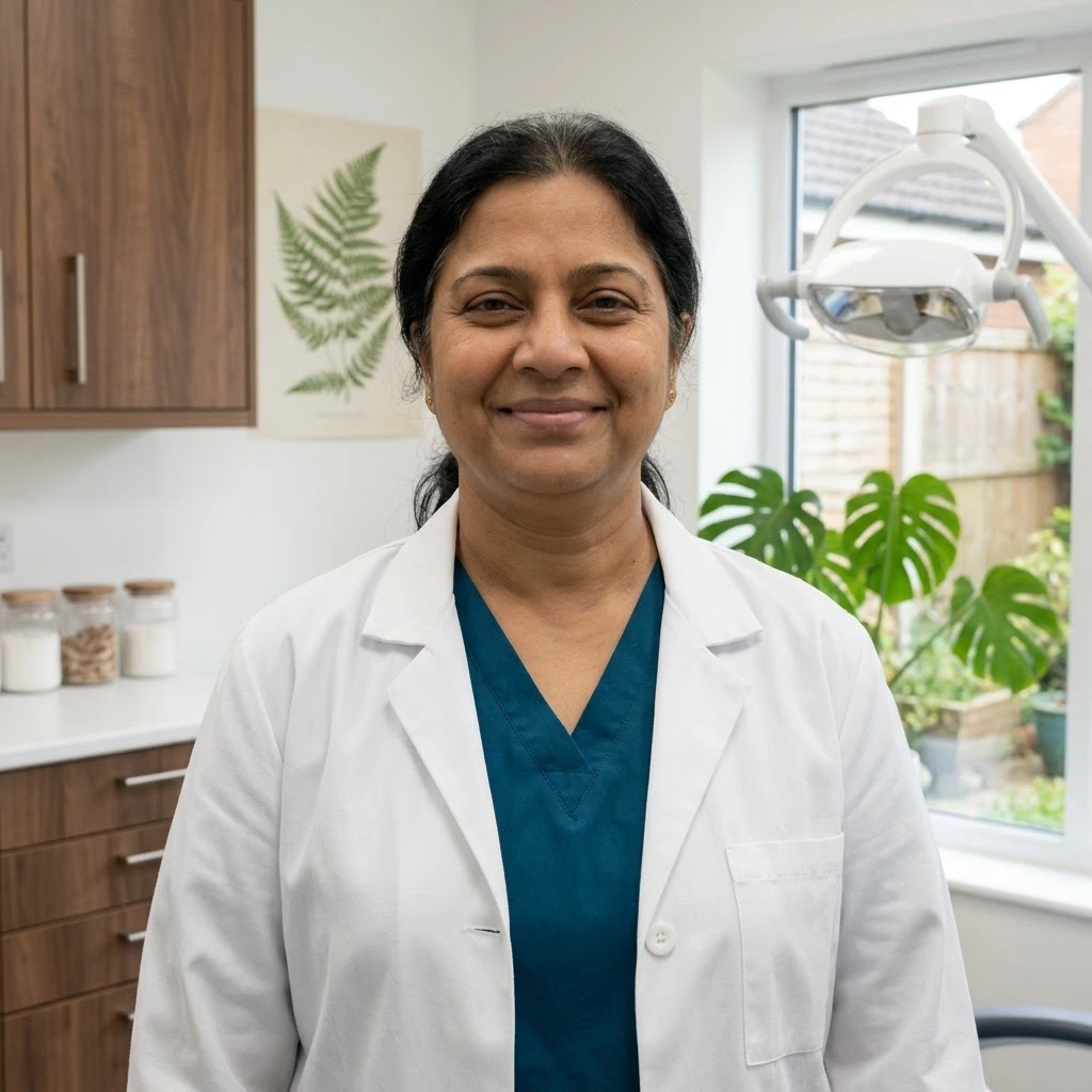 AI-generated example photo in the "Dental Professional" style