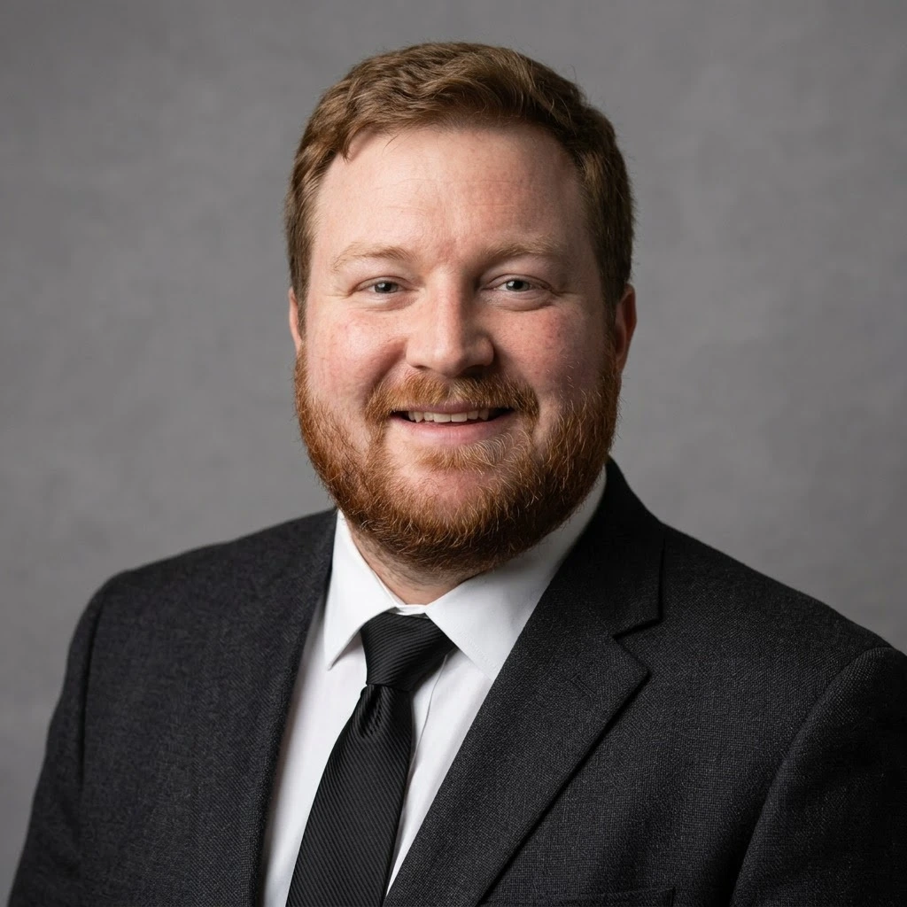 AI-generated style example photo: Executive Studio Portrait